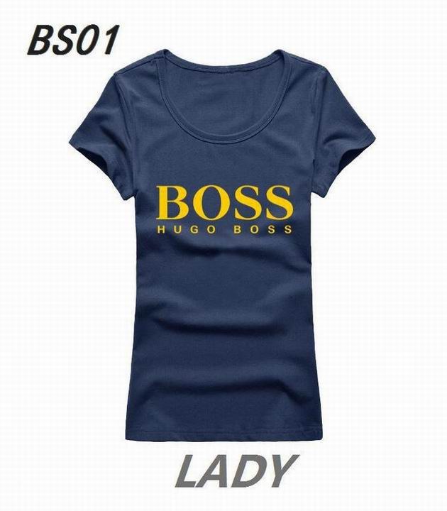 BOSS short round collar T woman S-XL-100